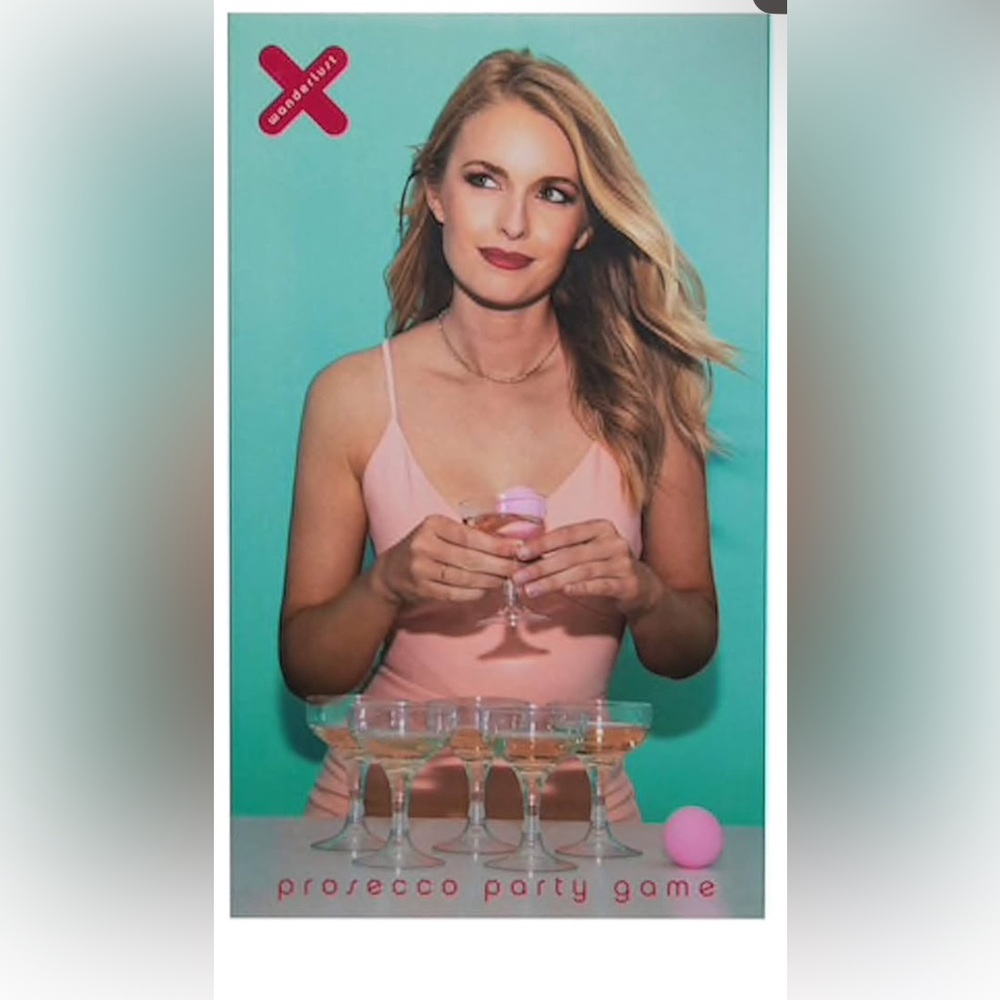 Wanderlust Prosecco Party Game - New in Box Adult Drinking Game